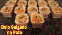 Receitas Deliciosas Faça e venda | Bolo Salgado no Pote | Lucro Garantido