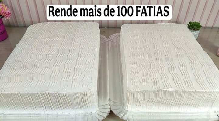 Receitas Deliciosas 2 BOLOS GRANDES DE ANIVERSÁRIO PESANDO MAIS DE 12 KILOS – RENDE MAIS DE 100 FATIAS