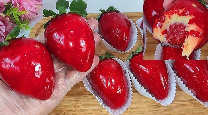 Receitas Deliciosas NÃO ERRE MAIS NA CALDA DO BRIGADEIRO DO AMOR – APRENDA O PONTO PERFEITO DO MORANGO DO AMOR.