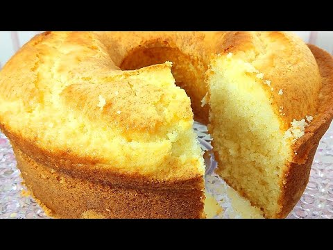 Receitas Deliciosas DESMANCHA NA BOCA DE TÃO FOFINHO QUE FICA – BOLO CASEIRO DA VOVÓ SIMPLES E FÁCIL DE FAZER